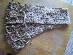 レースリボンをつけたマーガレット