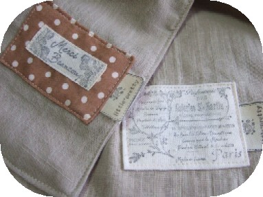 東京アンティークのスタンプタグ