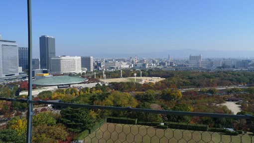 101121_大阪城からの眺め