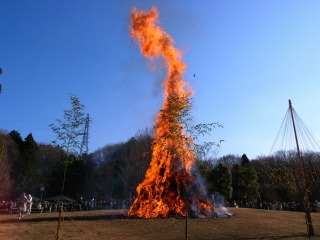 どんど焼き２