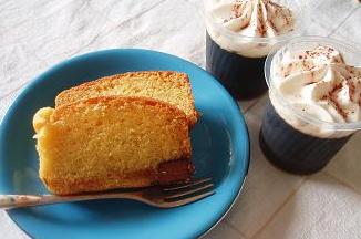 パウンドケーキ＆珈琲ゼリー