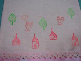 消しゴムはんこ（姉作）