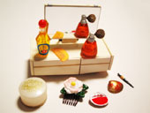 和雑貨つばき油ホワイト鏡台