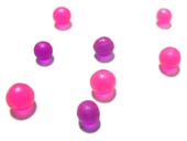 透明粘土の飴玉