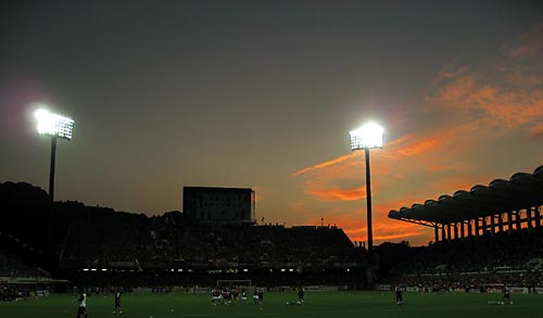 静岡ダービー空模様