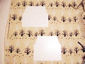 贅沢な裁断…。