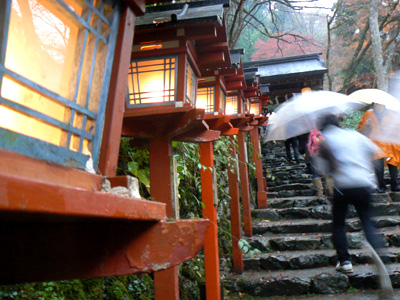 貴船神社参道