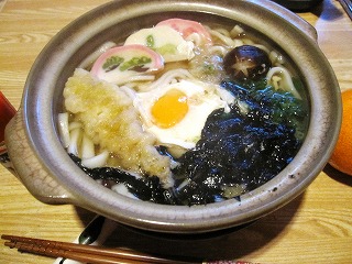 鍋焼きうどん