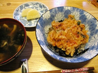 かき揚げ丼