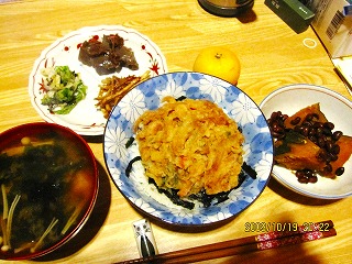 かき揚げ丼