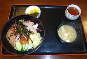 １２月３０日のランチ～海鮮丼