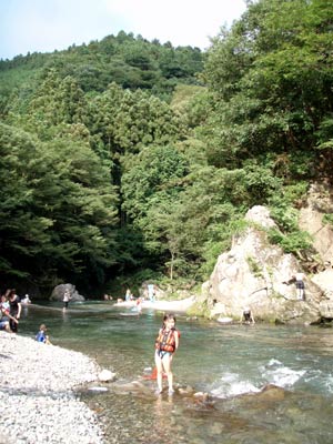 とってもきれいな流れです