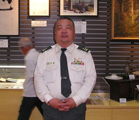 気軽に撮影に応じてくれた館長さん