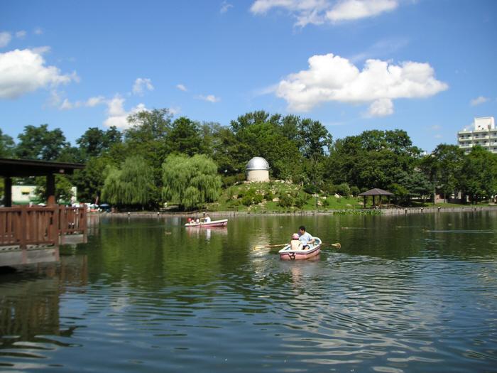 常盤公園のボート