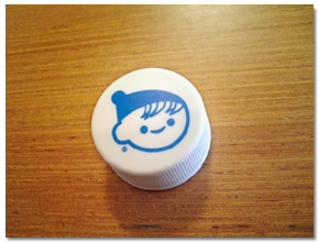 チチヤス　ホワイトソーダのキャップ