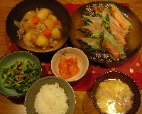 晩ご飯1