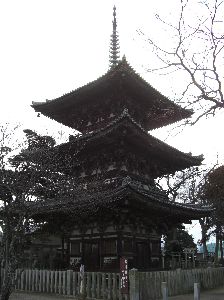 百済寺・三重塔