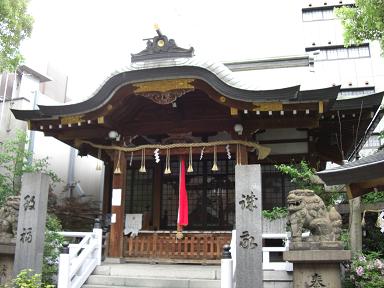 森ノ宮神社拝殿