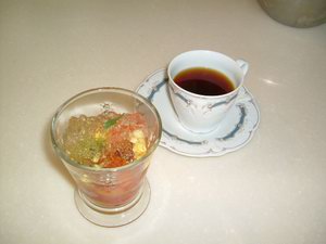 マチュドニアワインゼリー添え