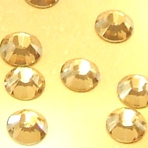 スワロフスキーラインストーンクリスタルゴールデンシャドー