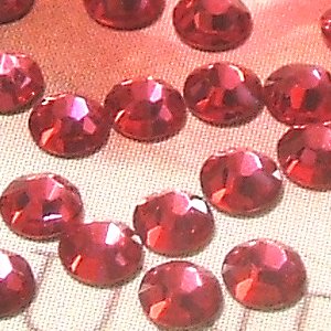 スワロフスキーラインストーンインディアンピンク