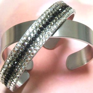 高品質ステンレスバングルデコ利用例１