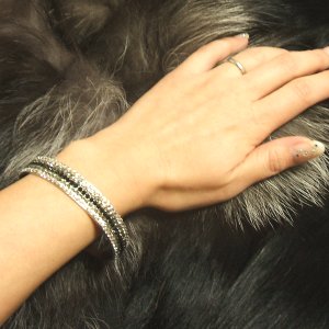 高品質ステンレスバングルデコ利用例２