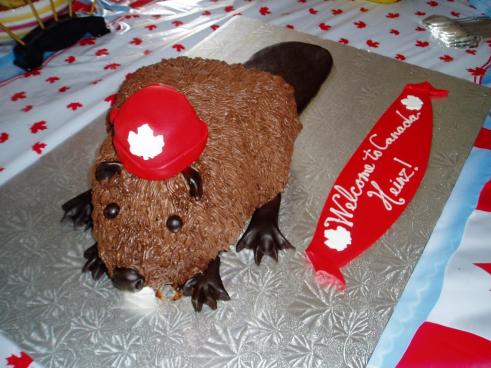 Beaver Cake