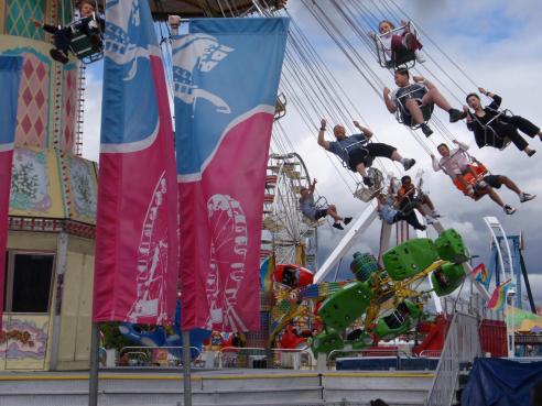 CNE midway rides