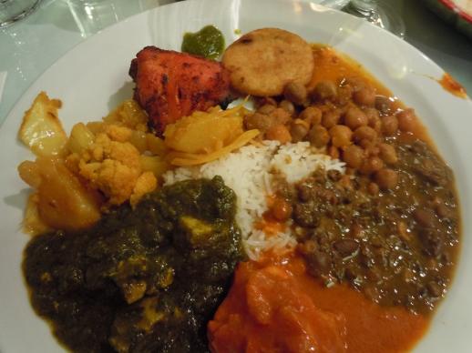 Indian buffet - yummy!