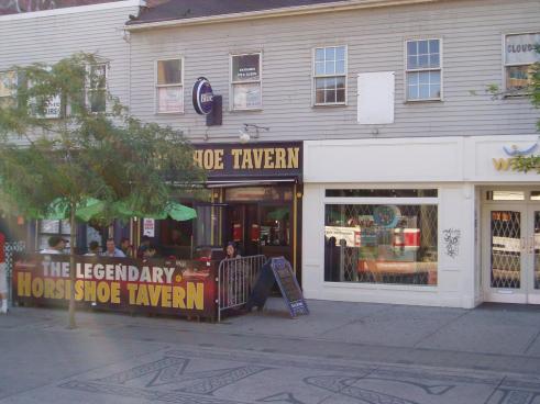 Horseshoe Tavern on Queen