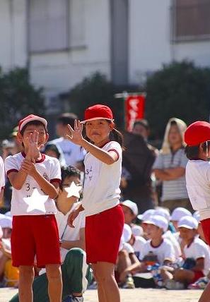 綱引き勝利！