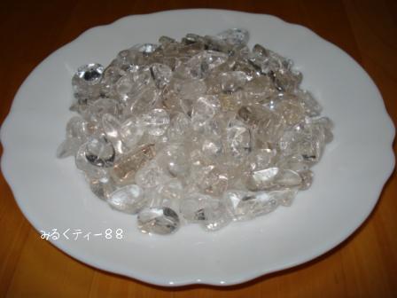 水晶さざれ　500ｇ1000円