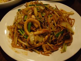 紅虎イカ焼きそば