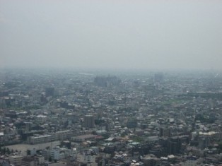 展望(県庁方面)