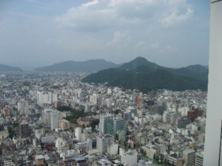 展望(金華山方面)