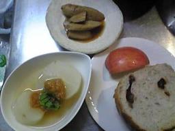 明けの食事　3日目　4月26日夜ごはん