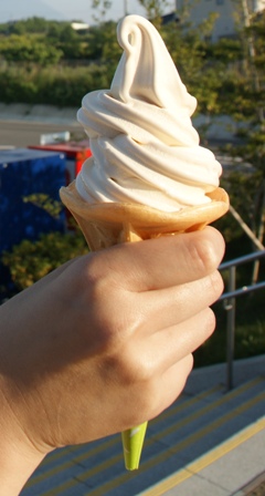 大山紅茶ソフトクリーム