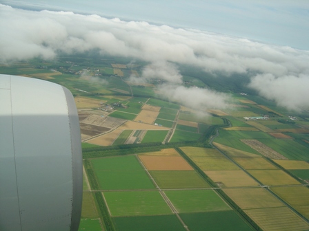 空から見た北海道
