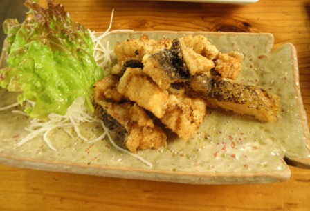 ウツボのから揚げ