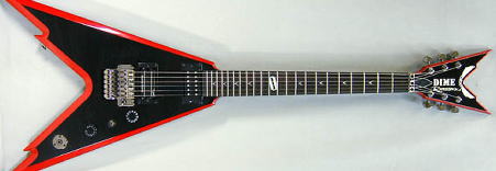   DEAN GUITARS Razorback V (Black/Red Bevels)