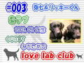 love lab club 会員証♪