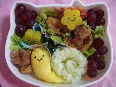 かたつむりのお弁当　～園児のお弁当～