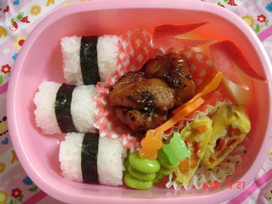 うさぎりんごのお弁当