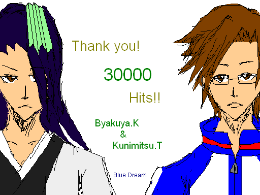 ３万ひっと記念イラ