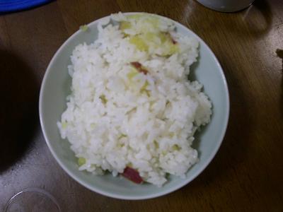さつまいもごはん