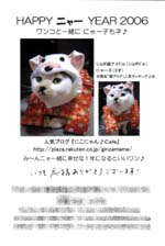 にゃー子ちゃん年賀状♪
