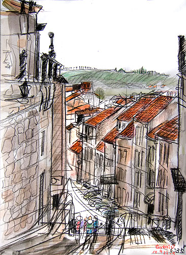 Santiago de Compostela Cathedral-Rua das Hortas-Plaza do Obradoiro ,Spain