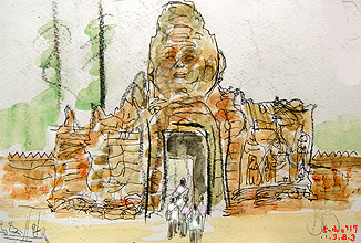 Banteay Kdei-3,Siem Reap,Cambodia