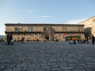 Santiago de Compostela-Plaza do Obradoiro,Parador-Hostal dos Reis Catolicos,Spain